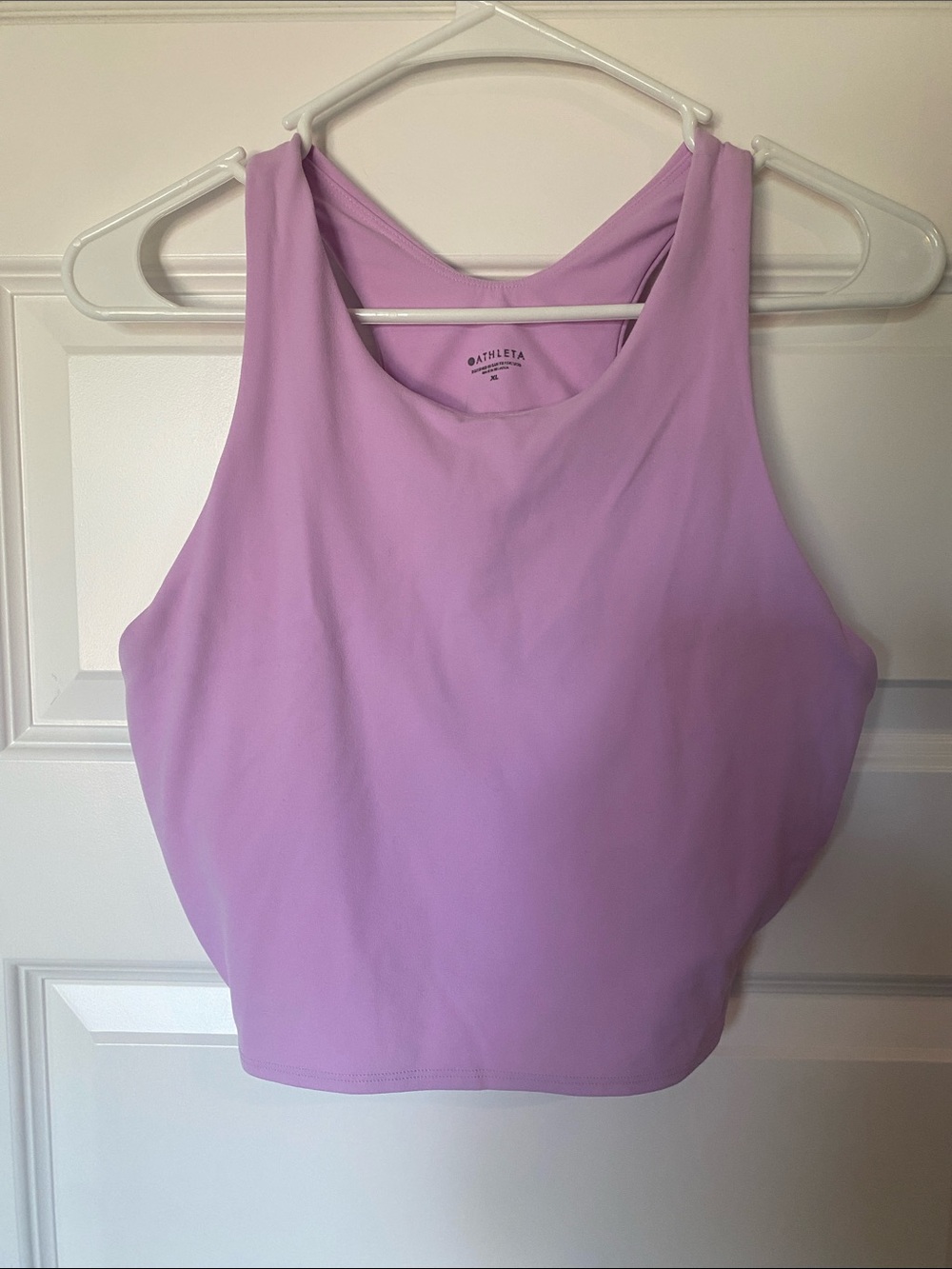Athleta Transcend V-Neck Crop Sports Bra D-DD